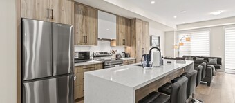 Sleek and Stylish 3-Story Townhouse with Parking