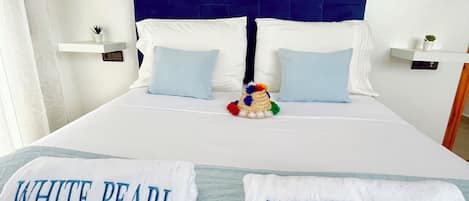 2 室のベッドルーム、WiFi、ベッドシーツ