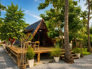 Cottage, 1 Double Bed, Garden View | Terrace/patio - Punnattha House by Peema Villa (U Thong)