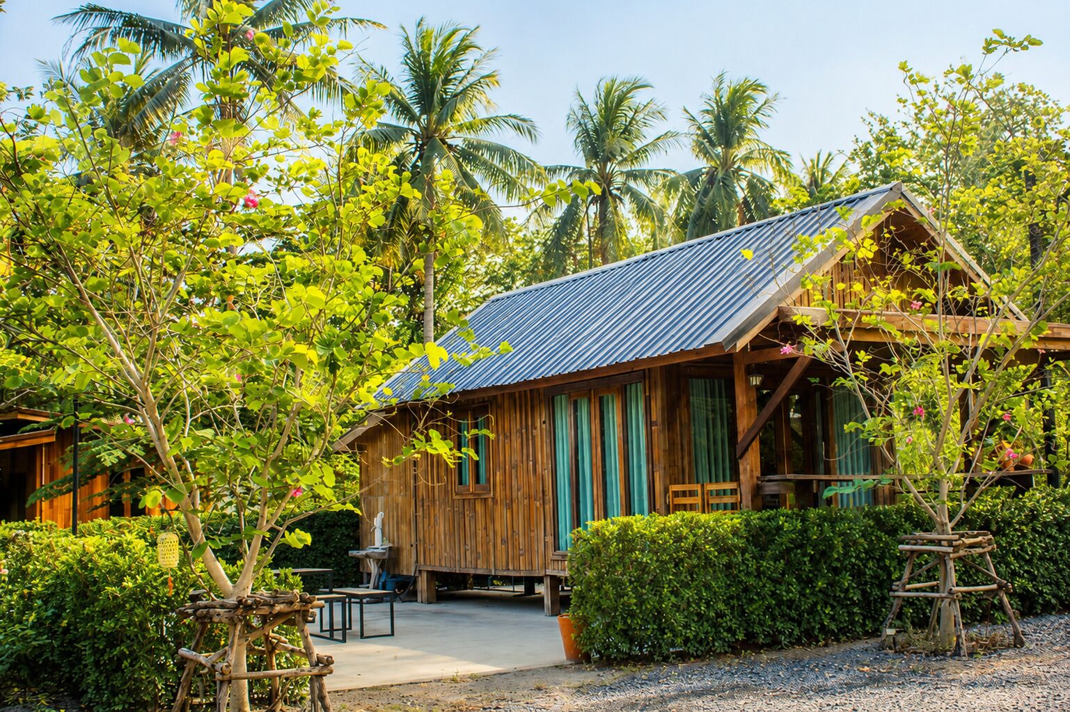 Deluxe Twin Room, Resort View | Terrace/patio