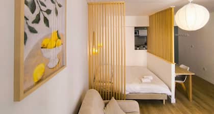 Grand studio lumineux dans le centre historique