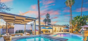 Pool - Tropical Villa | Pool• Movie Theater• Pickleball (Scottsdale)