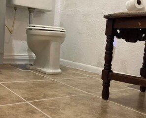 Towels, soap, toilet paper