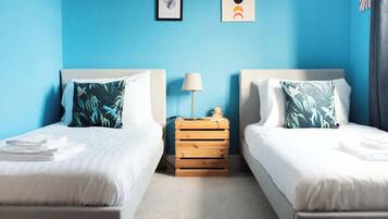 3 dormitorios, tabla de planchar con plancha, cuna de viaje y wifi