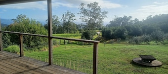 'Infinity Cottage'  - surrounded by orchards, pasture, bush and mountains