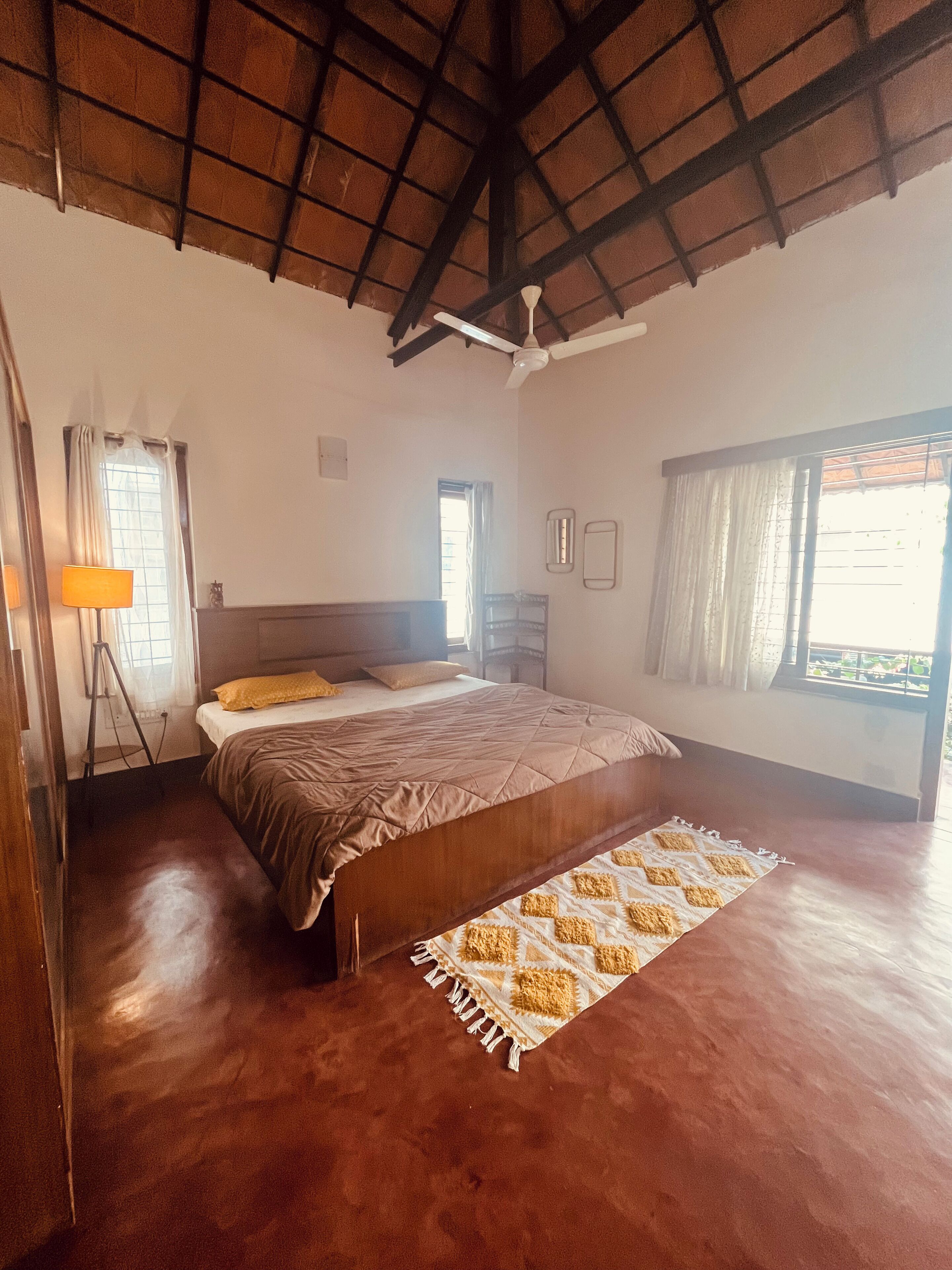 1 habitación, tabla de planchar con plancha y wifi 