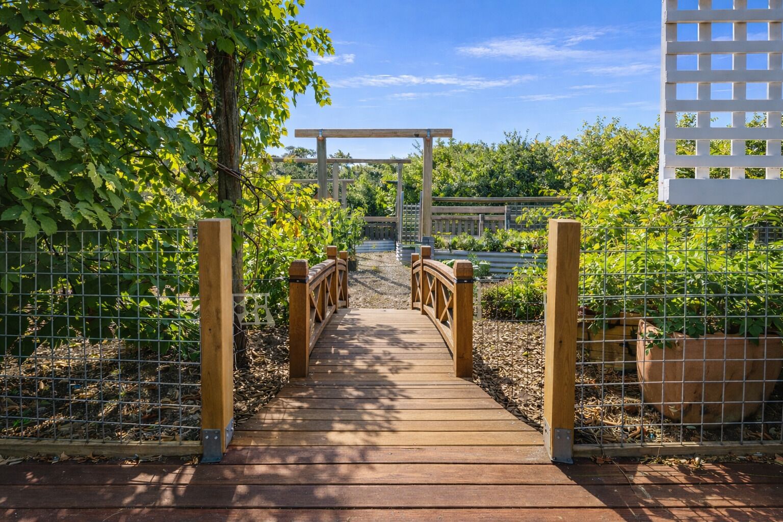 Enceinte de l’hébergement