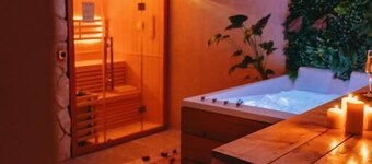 Cottage Lomy with Sauna and Balneo