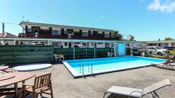 Indoor pool, outdoor pool