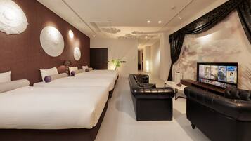 Suite de lujo, no fumadores | 1 dormitorio, wifi gratis, ropa de cama