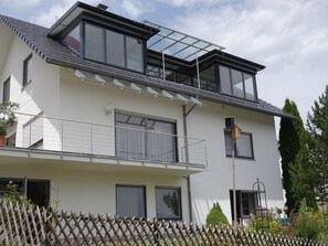 Exterior - Studio 'Haus Am Waldpark' with Private Terrace, Private Garden and Wi-Fi (Sankt Georgen)