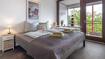 2 Schlafzimmer, kostenloses WLAN, Bettwäsche