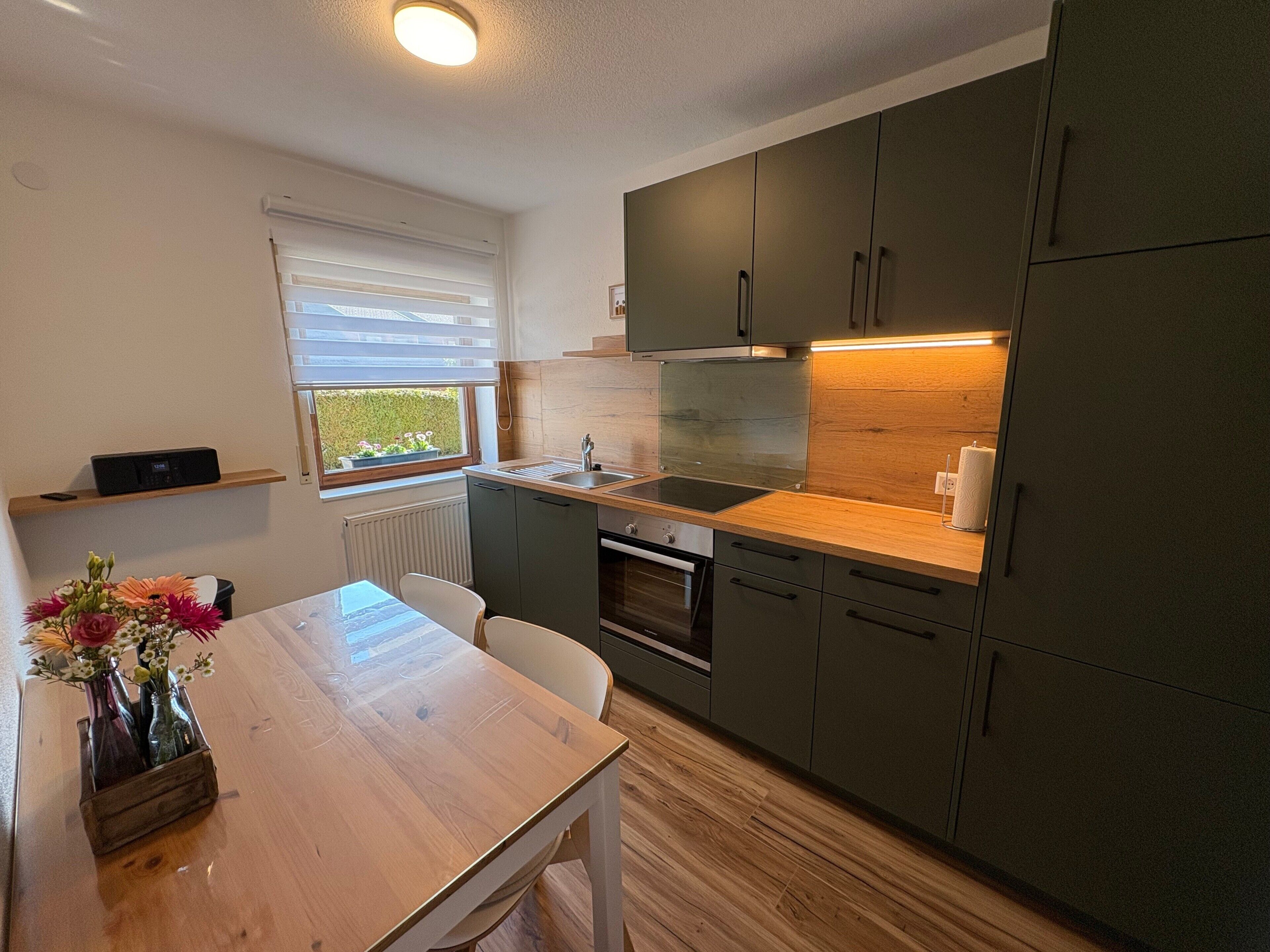 Kühlschrank, Ofen, Herdplatte, Geschirrspüler