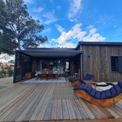 Agde Prestige Chalet in private residence with Pools and Spa