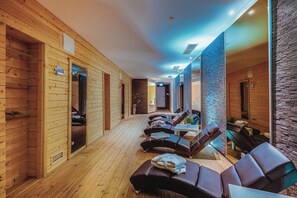 Behandlungsräume für Paare, Körperbehandlungen, Warmsteinmassagen