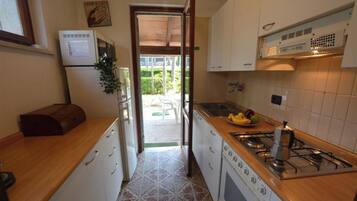 Réfrigérateur, four, plaque de cuisson, lave-vaisselle