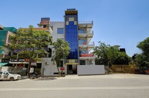 Fassade der Unterkunft