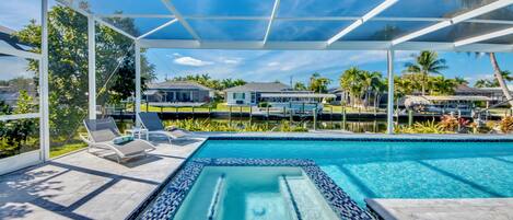 Außenpool, beheizter Pool