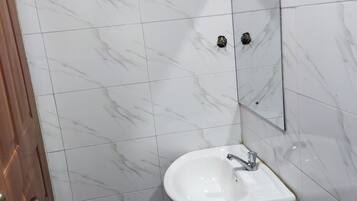 Towels, soap, toilet paper