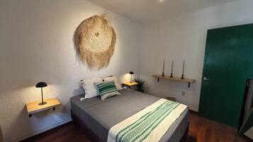 1 bedroom, blackout drapes, iron/ironing board, WiFi (free)