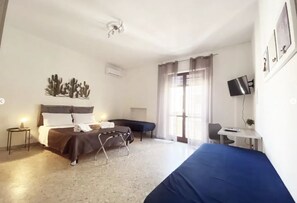 Desk, iron/ironing board, free WiFi