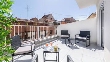 Appartement, 1 slaapkamer, op tussenverdieping (ApartmentTerrace) | Terras