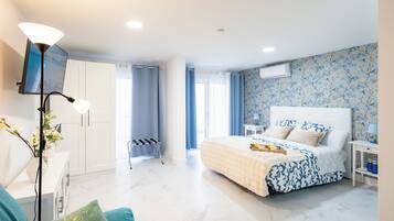 Appartement, 1 slaapkamer, op tussenverdieping (ApartmentTerrace) | 1 slaapkamer, donzen dekbedden, geluiddichte muren, gratis wifi