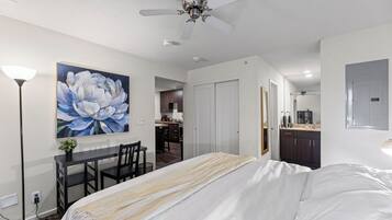 1 bedroom, iron/ironing board, free WiFi, bed sheets