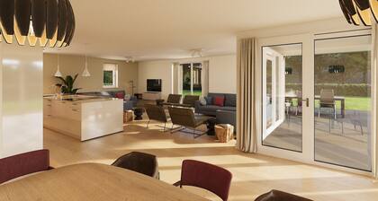 Detached group accommodation for up to 14 people