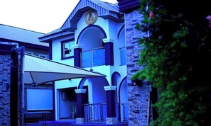 Blick von der Unterkunft