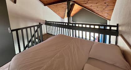Ushuaia Villages-Domaine de Scott Family Duplex Cedar Building