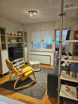 Smart TV, books - Apartment 40 a cosy 1-bedroom apartment in fantastic Zagreb with WiFi, AC (Zagreb)