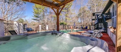 Bubbelpool utomhus