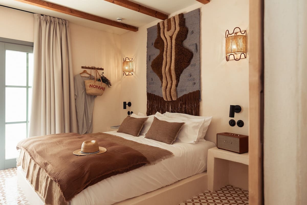 Double Room, Courtyard View | Egyptian cotton sheets, premium bedding, down comforters, minibar