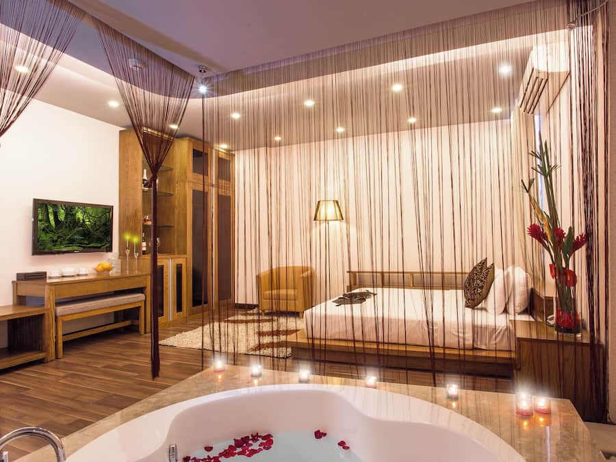 Habitación de lujo doble | Minibar, caja fuerte, cortinas opacas y wifi gratis