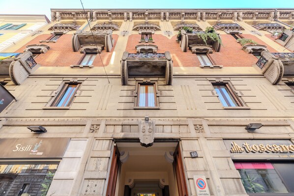 Fachada de la propiedad