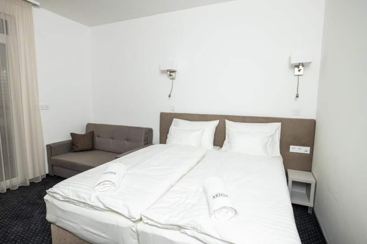 In-room safe, blackout curtains, soundproofing, free WiFi