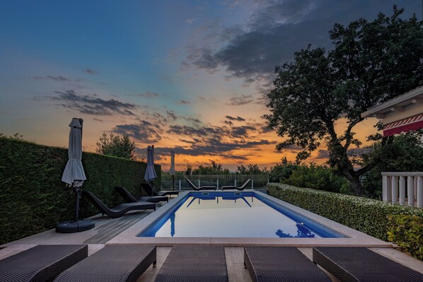 Familienvilla, 5 Schlafzimmer (Villa Rosa Magica) | Eigener Pool