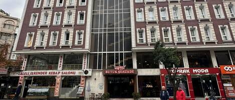 Façade de l’hébergement