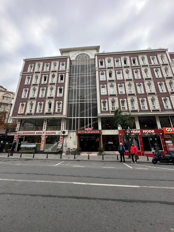 Façade de l’hébergement