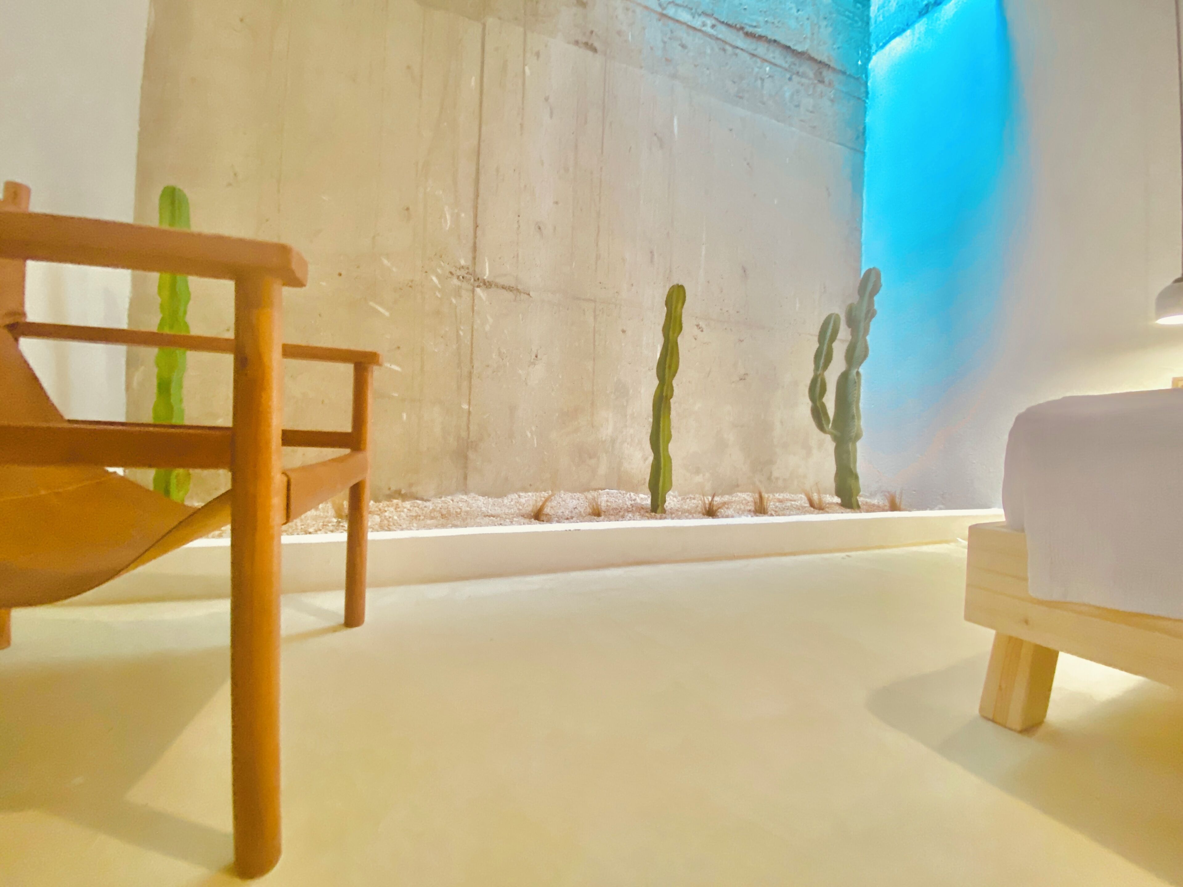 Meksika Odasi  Bodrum Kat, Ustten Camli (Kurangalez Camli) | Frigobar, cofres nos quartos, escrivaninha