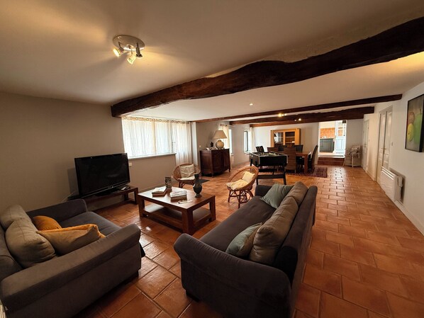 Living area - Le Clos des Huards Vineyards, Bikes & Castles (Cour-Cheverny)