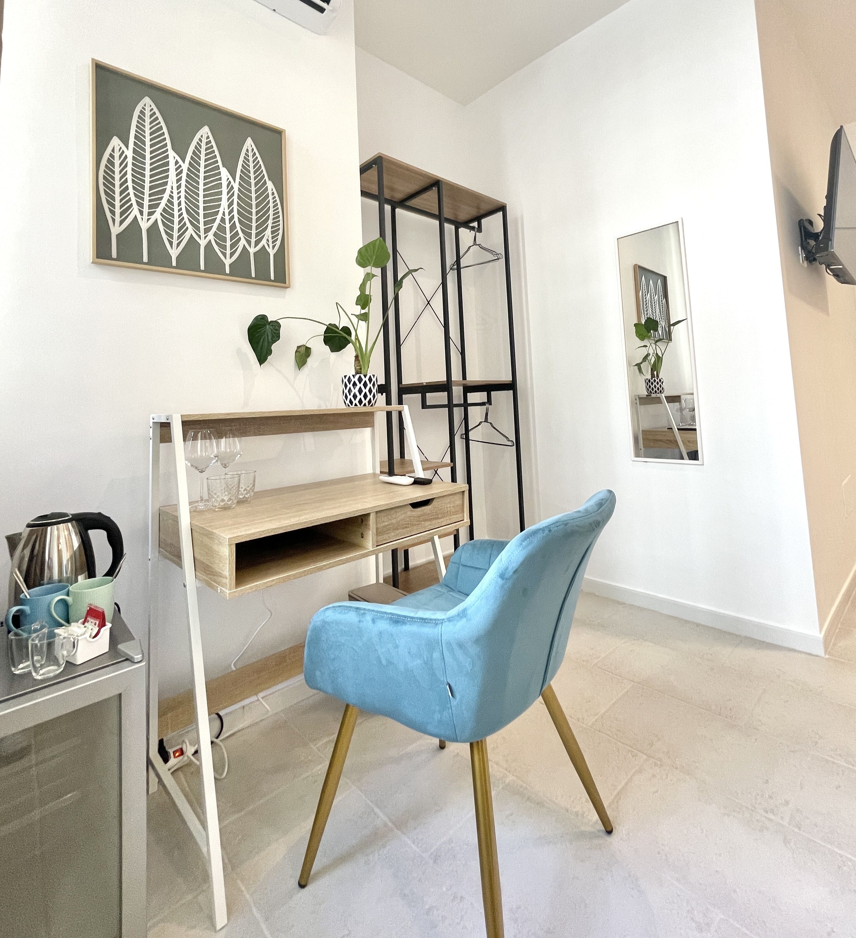 Doppelzimmer | Schreibtisch, Bügeleisen/Bügelbrett, kostenloses WLAN