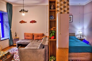 Interior - The Librarians' Flat with Balcony (Tbilisi)