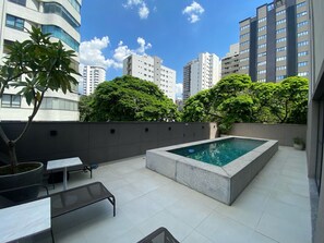 Outdoor pool - Piscina- AC- academia - Brazilian Corner (São Paulo)