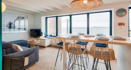 Vue exceptionnelle - Maison pour 4 - 100m plage