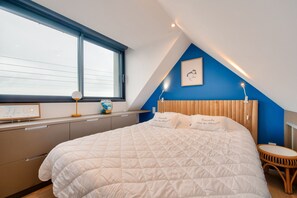 2 bedrooms, iron/ironing board, free WiFi - Exceptional view - House for 4 - 100m beach (Landéda)