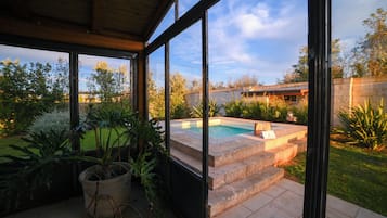 Suite exclusiva, vista al jardín | 1 habitación, minibar, insonorización y wifi gratis