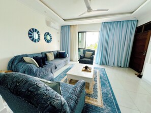 Leilighet – executive, 2 soverom | Sengetøy i egyptisk bomull og sengetøy av topp kvalitet