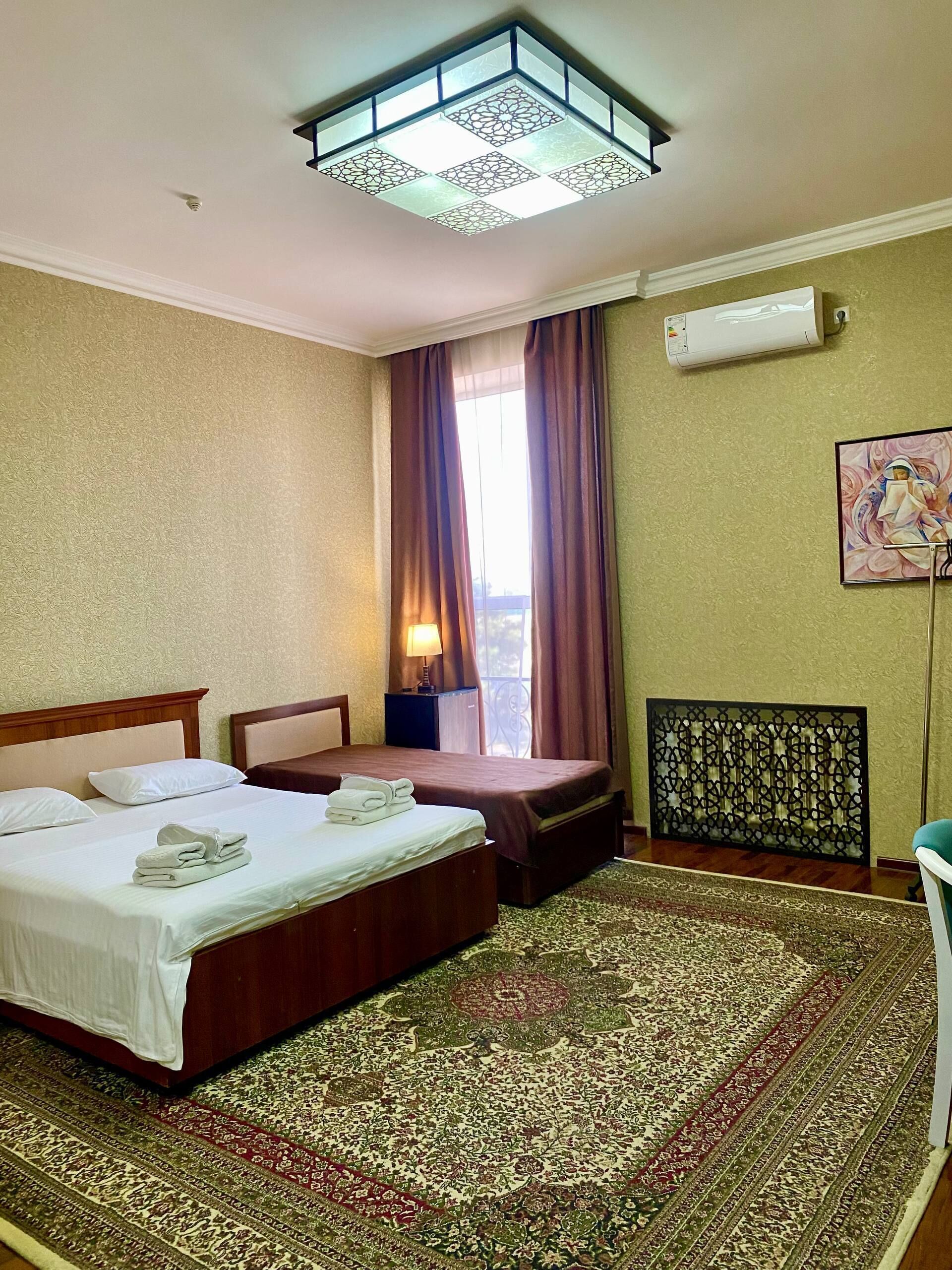 スーペリア ダブルルーム シティビュー | デスク、ノートパソコン用作業スペース、防音設備、WiFi (無料)